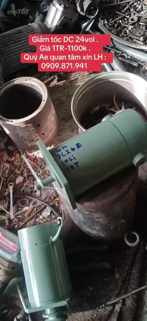 Động cơ giảm tốc DC 24V Xanh lá. Mua bán Đồ chuyên dụng, Giống nuôi trồng tại Quận Bình Tân Tp Hồ Chí Minh được đăng bởi Cỏ Bốn Lá  hình 1