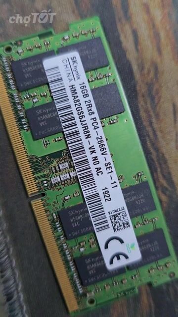THU RAM LAPTOP DDR5 8G 1100K-D4 550K-NVME. Mua bán Linh kiện (RAM, Card...) tại Quận Gò Vấp Tp Hồ Chí Minh được đăng bởi THU MUA RAM NVME hình 1