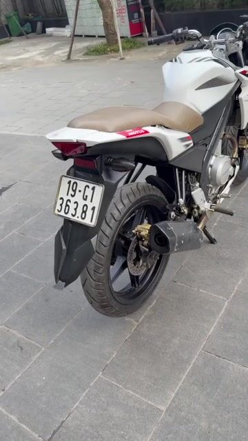 Yamaha Fz 150i 2015 Trắng. Mua bán Xe máy tại Quận Cầu Giấy Hà Nội được đăng bởi Anh Khoa hình 1