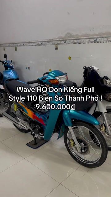 Wave HQ Dọn Kiểng Full Style 110 Biển Số Thành Phố. Mua bán Xe máy tại Quận Tân Phú Tp Hồ Chí Minh được đăng bởi Hưng Huỳnh hình 1