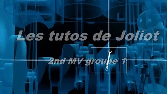 Les tutos de Joliot : Utiliser le pont 2 colonnes.