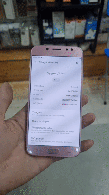 Samsung Galaxy J7 Pro Hồng. Mua bán Điện thoại tại Quận 7 Tp Hồ Chí Minh được đăng bởi Cường Trương văn hình 1