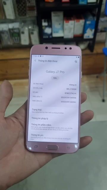 Samsung Galaxy J7 Pro Hồng. Mua bán Điện thoại tại Quận 7 Tp Hồ Chí Minh được đăng bởi Cường Trương văn hình 1