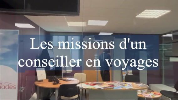 Présentation du métier de conseiller en voyages dans une agence de Voyages