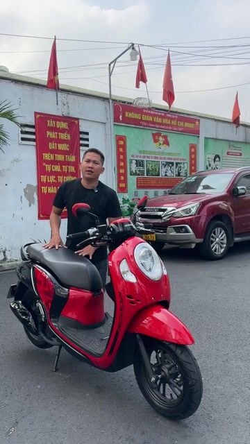 Honda Scoopy 2021 Đỏ 3600km. Mua bán Xe máy tại Quận Tân Phú Tp Hồ Chí Minh được đăng bởi Nguyễn Bảy hình 1