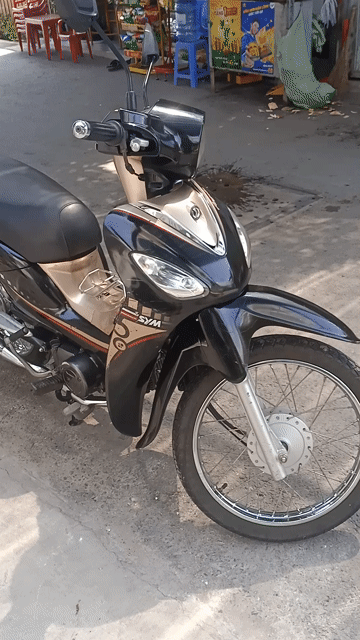 SYM Angela 50cc Đen Vàng đồng. Mua bán Xe máy tại Huyện Nhà Bè Tp Hồ Chí Minh được đăng bởi Ngọc nga hình 1