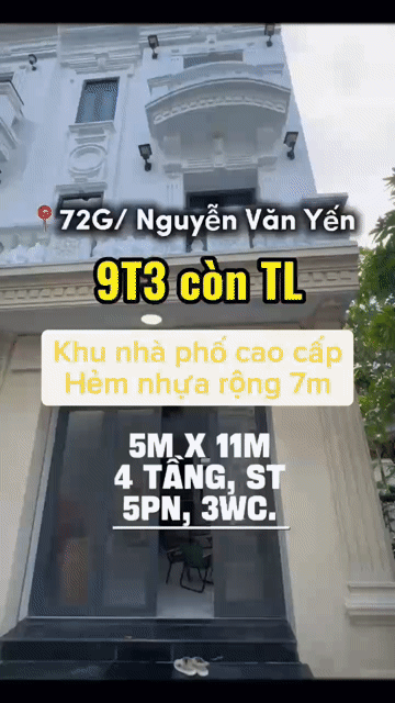 Mua bán Nhà ở Quận Tân Phú Tp Hồ Chí Minh diện tích 54 m² giá 9,5 tỷ