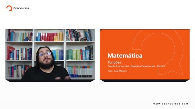 Função Exponencial - Equações Exponenciais - Parte 02