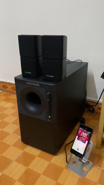 Hệ thống loa Microlab X3 2.1 Đen. Mua bán Tivi, Âm thanh tại Quận 12 Tp Hồ Chí Minh được đăng bởi Minh Tân hình 1