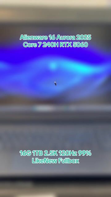 Dell Alienware Aurora 16 Core 7 240H RTX 5060 New. Mua bán Laptop tại Quận 10 Tp Hồ Chí Minh được đăng bởi Trung Trương hình 1