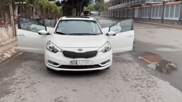 Kia K3 2014 AT 2.0 bản full Trắng 90000 km. Mua bán Ô tô tại Thành phố Thủ Đức Tp Hồ Chí Minh được đăng bởi An  hình 1