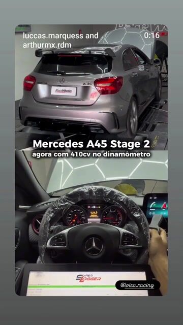 Remap Mercedes A45 Stage 2