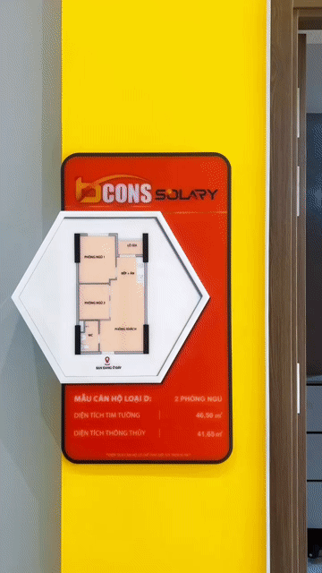 Mua bán Căn hộ Chung cư Bcons Solary Thành phố Dĩ An Bình Dương diện tích 47 m² giá 1,8 tỷ