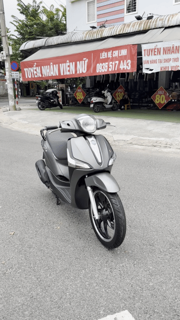Piaggio Liberty ABS 2017 Xám iGet. Mua bán Xe máy tại Quận Liên Chiểu Đà Nẵng được đăng bởi Xe máy cũ đức nguyễn hình 1