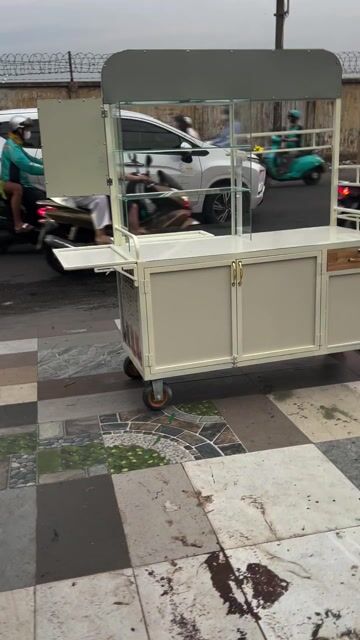 Xe bán hàng rong Kim loại Trắng 60*1.4m Mới. Mua bán Đồ chuyên dụng, Giống nuôi trồng tại Quận Tân Bình Tp Hồ Chí Minh được đăng bởi Thảo Vy hình 1