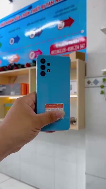 Samsung A32 6GB/128GB Xanh. Mua bán Điện thoại tại Quận Ninh Kiều Cần Thơ được đăng bởi Greenskytech hình 1