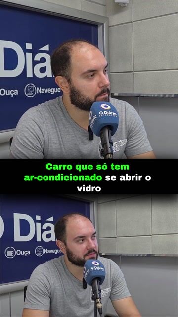 Carro que só tem ar-condicionado se abrir o vidro