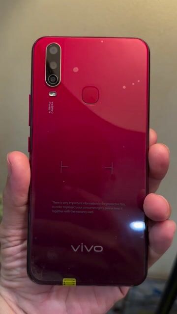 💖Vivo Y17 Đỏ 128GB Mới 100% BH 3 Tháng💖. Mua bán Điện thoại tại Quận 11 Tp Hồ Chí Minh được đăng bởi GIA NGUYỄN STORE hình 1