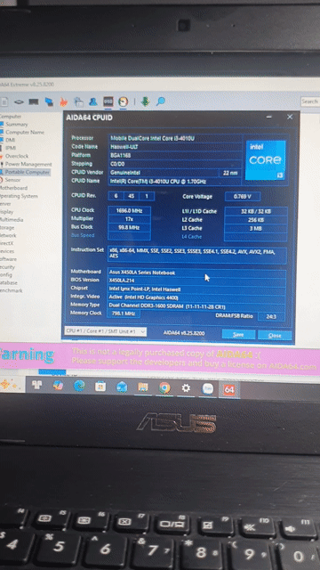 ASUS X452L i3 10GB/120GB Đen. Mua bán Laptop tại Thành phố Thủ Đức Tp Hồ Chí Minh được đăng bởi Anh Duy hình 1