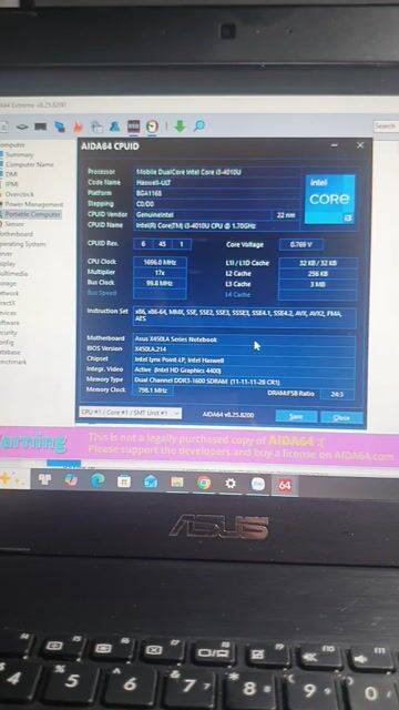 ASUS X452L i3 10GB/120GB Đen. Mua bán Laptop tại Thành phố Thủ Đức Tp Hồ Chí Minh được đăng bởi Anh Duy hình 1