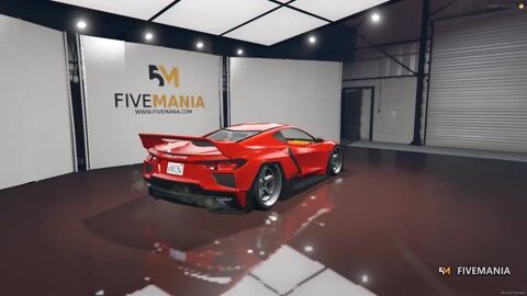 FIVEM Coquette D101 | Realistic Sports Car Add-On | Interior & Exterior | Working Lights | Custom Rims | Optimized | Fivem Ready | High Quality, video preview