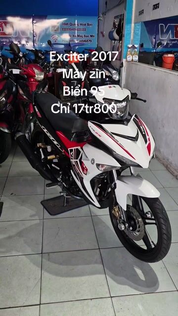 Exciter 150 2017 BS95 Máy zin xe đẹp góp đưa 0đ. Mua bán Xe máy tại Quận Bình Thuỷ Cần Thơ được đăng bởi Xe Máy Bảo Nhi hình 1