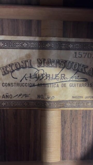 Đàn guitar Ryoji Matsuoka No.30 Nhật Bản 1974. Mua bán Nhạc cụ tại Quận Tân Phú Tp Hồ Chí Minh được đăng bởi Phạm Duy Thưởng hình 1