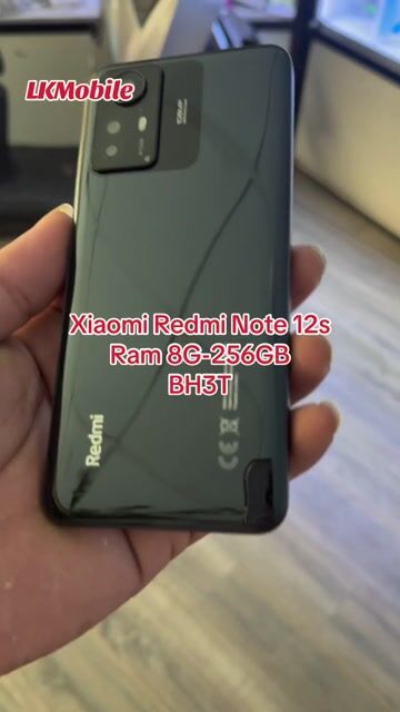 Redmi Note 12s Ram 8/256GB zin đẹp full BH3T. Mua bán Điện thoại tại Quận Bình Tân Tp Hồ Chí Minh được đăng bởi Lý Kiệt Store hình 1