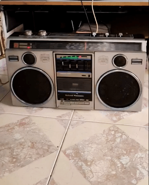 Đài radio cassette National-Panasonic RX-5055F. Mua bán Tivi, Âm thanh tại Quận Tân Phú Tp Hồ Chí Minh được đăng bởi Bắp hình 1