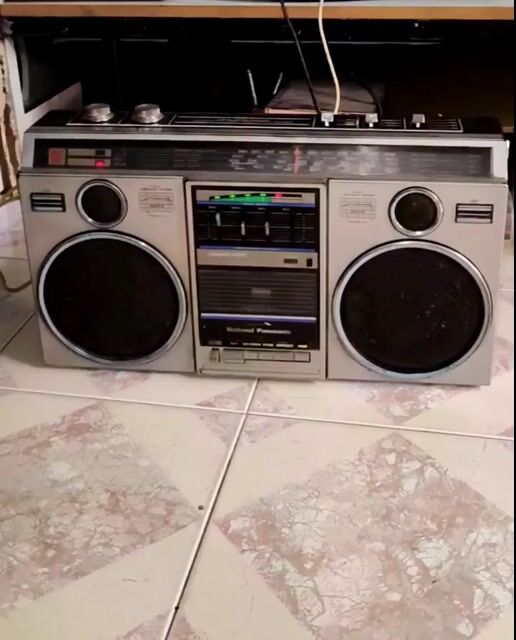 Đài radio cassette National-Panasonic RX-5055F. Mua bán Tivi, Âm thanh tại Quận Tân Phú Tp Hồ Chí Minh được đăng bởi Bắp hình 1