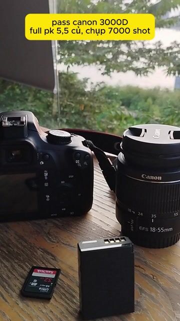 Máy ảnh Canon 3000D Đen. Mua bán Máy ảnh, Máy quay tại Thành phố Thủ Đức Tp Hồ Chí Minh được đăng bởi Akiko Tsukishita hình 1