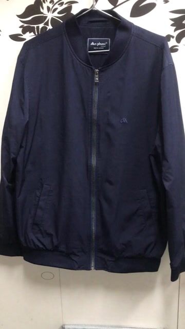 Áo khoác An Phước Nam Xanh navy size L. Mua bán Quần áo tại Huyện Tân Phước Tiền Giang được đăng bởi Đồ Nhà Không Dùng hình 1