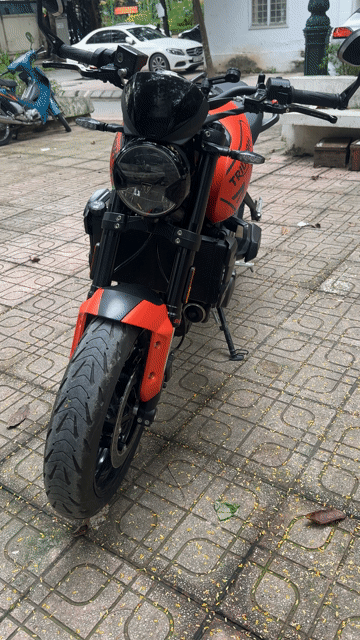 TRIUMPH Trident 660 xe lướt mới, bô Zart xịn. Mua bán Xe máy tại Quận Cầu Giấy Hà Nội được đăng bởi Tong motor xe may hình 1
