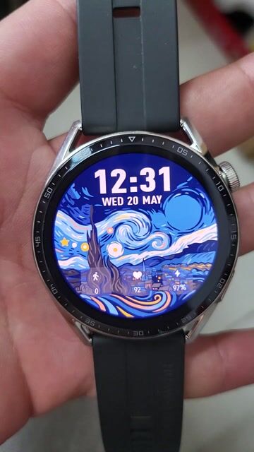 Huawei GT3 Đen Cao su. Mua bán Thiết bị đeo thông minh tại Quận Kiến An Hải Phòng được đăng bởi Haiphong smartwatcha hình 1