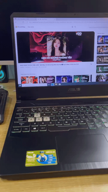 Laptop Asus Tuf Ryzen 7 3750H 16/512GB GTX 1650. Mua bán Laptop tại Quận Gò Vấp Tp Hồ Chí Minh được đăng bởi Vi Tính Kim Trân hình 1