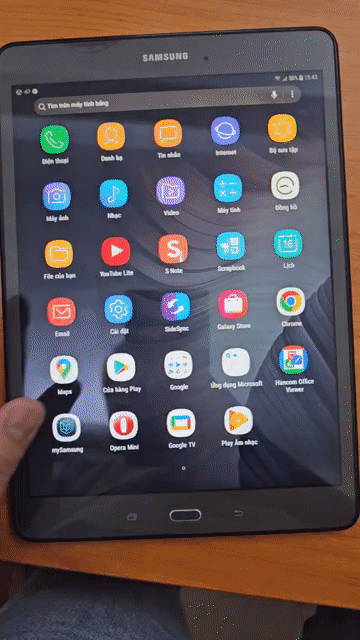 Samsung Tab A 9.7 P555 9.7 inch. Mua bán Máy tính bảng tại Quận Hoàn Kiếm Hà Nội được đăng bởi Tuan hình 1