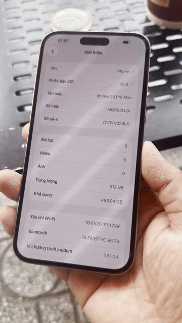 Apple iPhone 14 Pro Max 512GB Vàng Mỹ 82%. Mua bán Điện thoại tại Quận 6 Tp Hồ Chí Minh được đăng bởi Bi hình 1