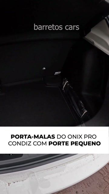 PORTA-MALAS DO ONIX PRO CONDIZ COM PORTE PEQUENO