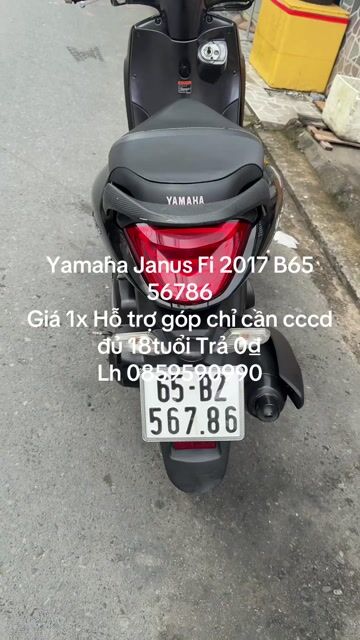Janus 2017 B65 GÓP CẦN CCCD ĐỦ 18t TRẢ 0₫. Mua bán Xe máy tại Quận Ninh Kiều Cần Thơ được đăng bởi XE MÁY HOÀNG YẾN hình 1