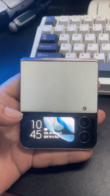 Samsung Galaxy Z Flip 4 Trắng. Mua bán Điện thoại tại Quận Hoàng Mai Hà Nội được đăng bởi Hoang Anh hình 1