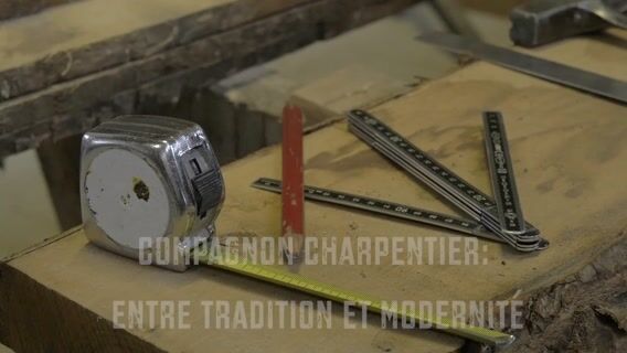 Compagnon charpentier: entre tradition et modernité.