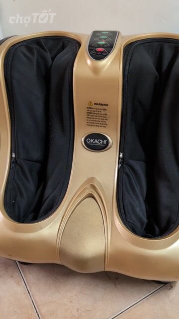 Máy massage chân Okachi JP-810 Vàng đồng. Mua bán Nội thất, đồ gia dụng khác tại Quận 3 Tp Hồ Chí Minh được đăng bởi Phuc Doan hình 1