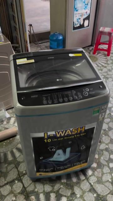 Máy giặt LG Smart Inverter 11.5kg Xám. Mua bán Máy giặt tại Huyện An Dương Hải Phòng được đăng bởi Phát Thanh Lý  hình 1