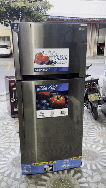 Tủ lạnh LG OriginFRESH Xám 550l. Mua bán Tủ lạnh tại Huyện An Dương Hải Phòng được đăng bởi Phát Thanh Lý  hình 1
