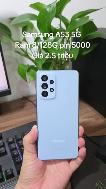 Samsung A53 5G 8GB/128GB zin full vân tay face id. Mua bán Điện thoại tại Quận Hà Đông Hà Nội được đăng bởi Shop Điện Thoại Cũ Zin hình 1