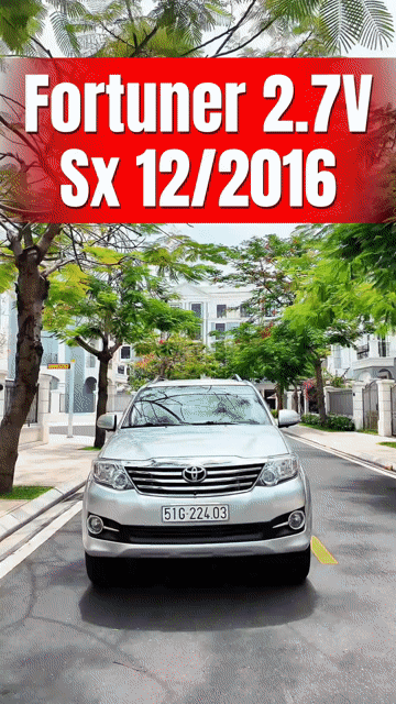 Toyota Fortuner 2.7V sx 12/2016 1 chủ đập thùng. Mua bán Ô tô tại Thành phố Thủ Đức Tp Hồ Chí Minh được đăng bởi Nghiêm hình 1