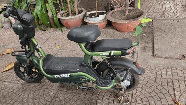 Xe đạp điện Doinnet 4 bình lớn  màu Xám cam. Mua bán Xe đạp tại Quận Bình Thạnh Tp Hồ Chí Minh được đăng bởi Quách khải tuấn hình 1