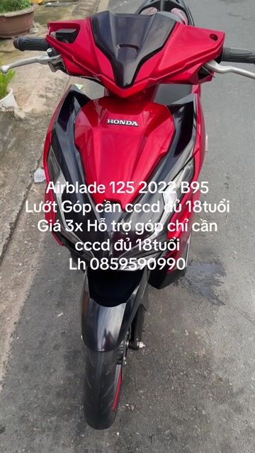 Airblade 125 2022 Lướt 6km B95 GÓP CẦN CCCD ĐỦ 18t. Mua bán Xe máy tại Quận Ninh Kiều Cần Thơ được đăng bởi XE MÁY HOÀNG YẾN hình 1