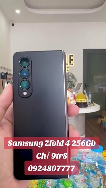 Samsung Galaxy Z Fold 4 256GB Đen. Mua bán Điện thoại tại Quận Ninh Kiều Cần Thơ được đăng bởi Hồ Quốc Thái hình 1