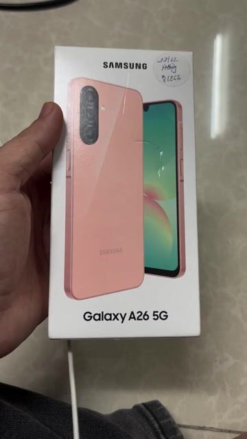 Samsung Galaxy A26 5G 8GB/256GB Hồng. Mua bán Điện thoại tại Thành phố Thủ Đức Tp Hồ Chí Minh được đăng bởi Đinh THị Hoàng Long hình 1